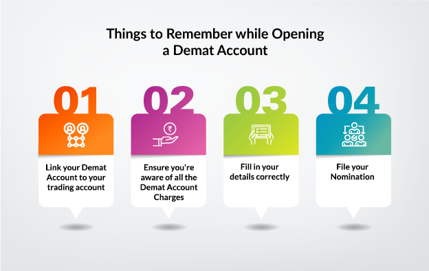 Things to remember while opening demat account